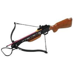 *NEW* Crossbow, Steel Construction w/Rifle Grip, 150lb MNA-X9512-WOOD
