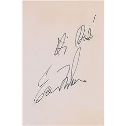 Elizabeth Taylor and Eddie Fisher