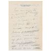 Image 1 : John F. Kennedy Handwritten Manuscript Announcing His Presidential Candidacy