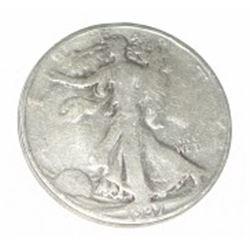 1937-D SILVER WALKING LIBERTY HALF DOLLAR *NICE EARLY SILVER US COIN*!! COIN CAME OUT OF SAFE!!