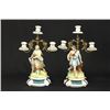 Image 1 : Pair of Victorian Figural Candelabra