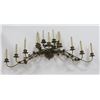 Image 1 : Rococo Style 13 Light Bronze Sconce