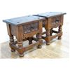Image 2 : Pair of Spanish 1 Drawer Stands