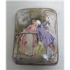 Image 1 : Sterling Silver & Enameled Cigarette Case
