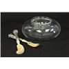 Image 1 : Caviar Set, 2 Baccarat Crystal pcs & 2 Serving pcs