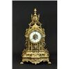 Continental Brass Mantle Clock