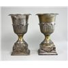 Pair of Silver Plate over Bronze Wine Coolers