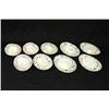 Image 1 : 9 Reticulated Mother of Pearl Panels