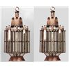 Image 1 : Pair of Middle Eastern Style Gold Painted Lanterns