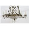 Image 2 : Empire style Cut Glass Chandelier