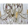 Image 2 : Italian Rococo Style Gilt Metal Chandelier