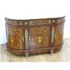 Image 1 : Marble Top Bronze Ormolu Inlaid Sideboard