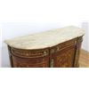 Image 2 : Marble Top Bronze Ormolu Inlaid Sideboard