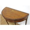 Image 3 : 18th Century English Demilune Card Table