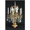 Image 2 : Pair of Rococo style bronze figural candelabra