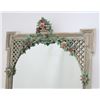 Image 2 : Polychrome floral motif mirror