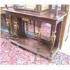 Image 3 : Edwardian Parcel Gilt Mahogany Etagere