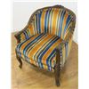 Image 2 : Pair of Italian style carved walnut chairs