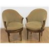 Image 1 : Pair of Swivel Vanity Chairs
