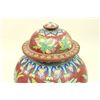 Image 3 : Pair of 20th C Cloisonne Covered Urns