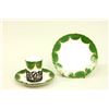 Image 2 : Coalport Porcelain & Sterling Demitasse Set