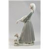 Image 2 : Lladro Girl with Goose & Dog