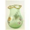 Image 4 : Mont Joye Green Ice Chip Vase