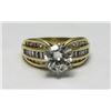Image 2 : 14 kt Diamond Ring