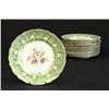 Image 2 : English Porcelain Dessert Set