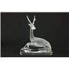 Lalique Figure of Seated Deer