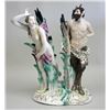 Pair 19th c. Meissen Figurines