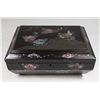 Black Lacquer Mother of Pearl Jewelry Box