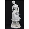 Image 1 : Capodimonte Figure of Seated Woman with Flowers