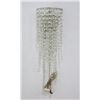 Image 1 : Single Mid Century Sconce with Crystals