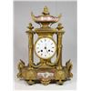 Image 1 : Bronze & Porcelain Clock