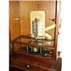 Image 3 : Polyphon Walnut Coin Music Box on Stand