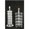 Image 1 : Two Mid-Century Lucite Lamps
