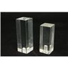 Image 3 : Two Mid-Century Lucite Lamps