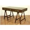 Image 2 : Dunbar Style Campaign Desk, Ca. 1950