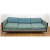 Image 2 : Milo Baughman, Walnut & Chrome Sofa, Ca. 1950