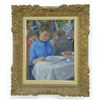 Image 2 : Francois Gall, "Lady Reading in Cafe"