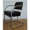 Image 2 : KEM Webber 6 Chrome & Leather Armchairs
