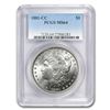 Image 1 : 1881-CC Morgan Dollar MS-64 PCGS