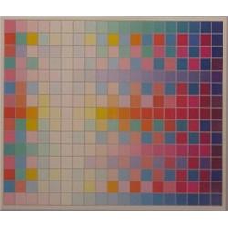 Yaacov Agam (b. 1928) Israeli, NEW LANDSCAPE, color screenprint, signed in pencil, from the num...