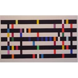 Yaacov Agam (b. 1928) Israeli, ONE AND ANOTHER series, 1984, color screenprint, signed in penci...