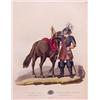 Image 1 : Antique Prints (six), KNIGHTS, six lithographs with hand coloring, images 11 1/2 x 9 1/2", full...