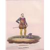 Image 1 : Antique Prints (eight), KNIGHTS, eight lithographs with hand coloring, images 11 1/2 x 9 1/2",...
