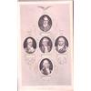 Image 1 : Antique Prints (six), MEN OF MILITARY HISTORY (each with five miniature oval portraits), six en...