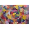 Image 1 : David Authier (b. 1937) American, UNTITLED, acrylic painting on paper, 29 1/2 x 44 1/2", signed...