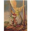 Image 1 : Samuel Bak (b. 1933) Israeli, PEAR, color lithograph, signed in pencil, from the numbered editi...